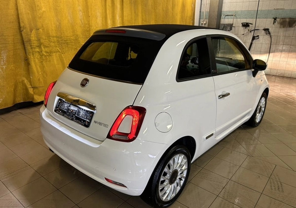 Fiat 500 cena 54900 przebieg: 33000, rok produkcji 2020 z Rzeszów małe 92